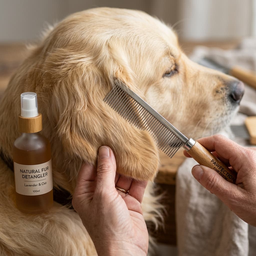 Managing Tangles Behind the Ears: A Golden Retriever Specialty
