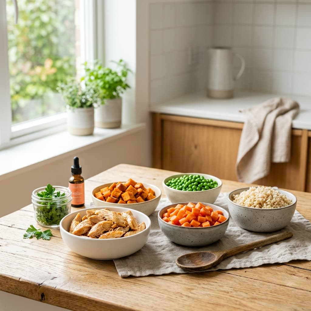 Balanced Homemade Dog Meals: Shiro’s Veg & Non-Veg Recipes