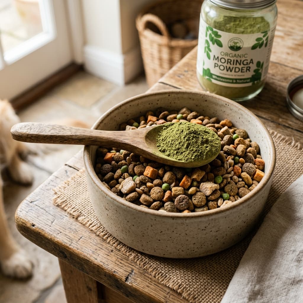 Practical dog guide: Organic Moringa Leaf Powder for Dogs: The Indian Miracle Green Canine Superfood