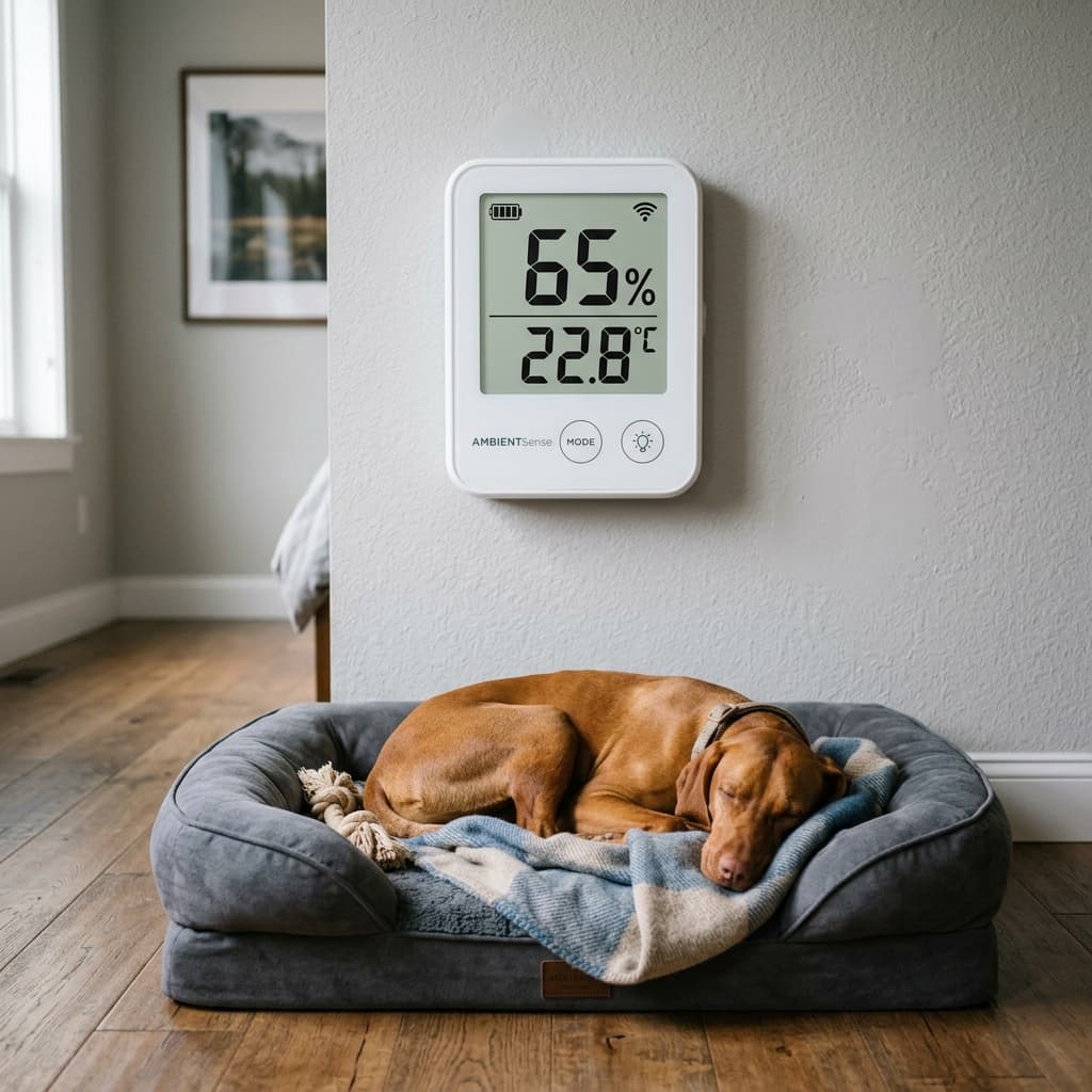 Practical dog guide: Smart Pet Room Humidity & Temperature Monitors: Protecting Indoor Dogs from Mold & Heat Stress