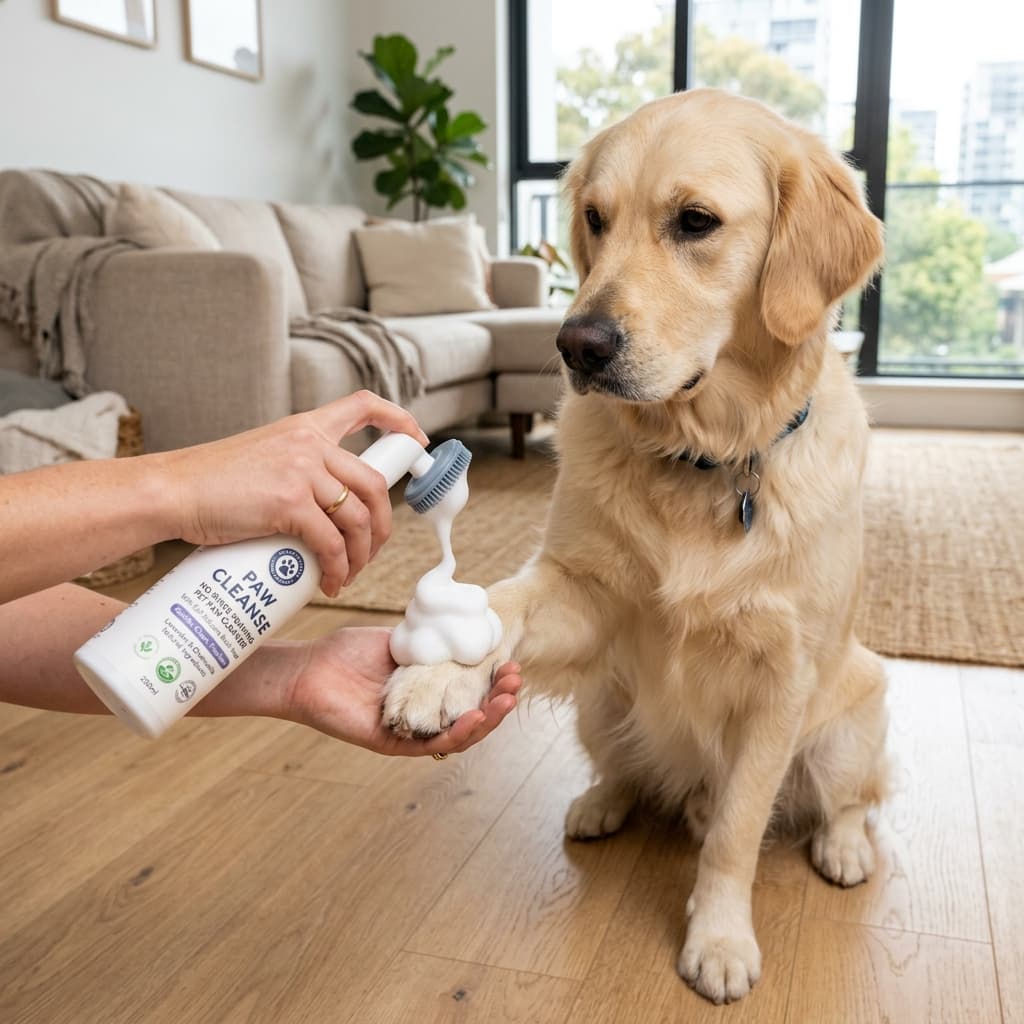 Practical dog guide: Waterless Antimicrobial Paw Cleaning Foam: Fast Sanitization Without Wetting Sensitive Pads