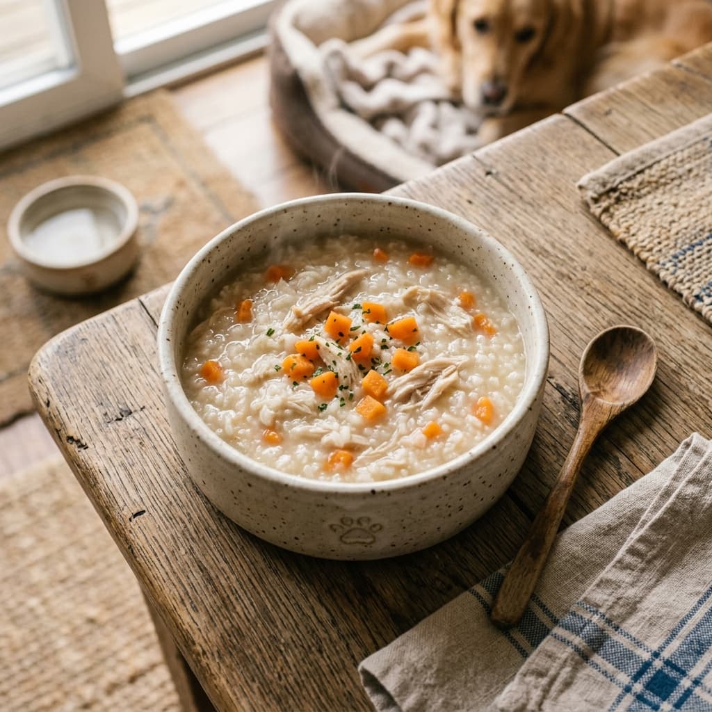 Chicken & Rice Kanji (Porridge)