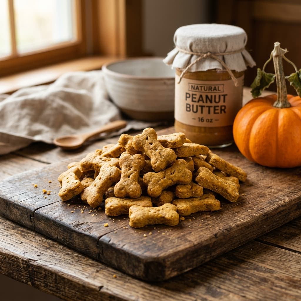 Peanut Butter & Pumpkin Training Bites