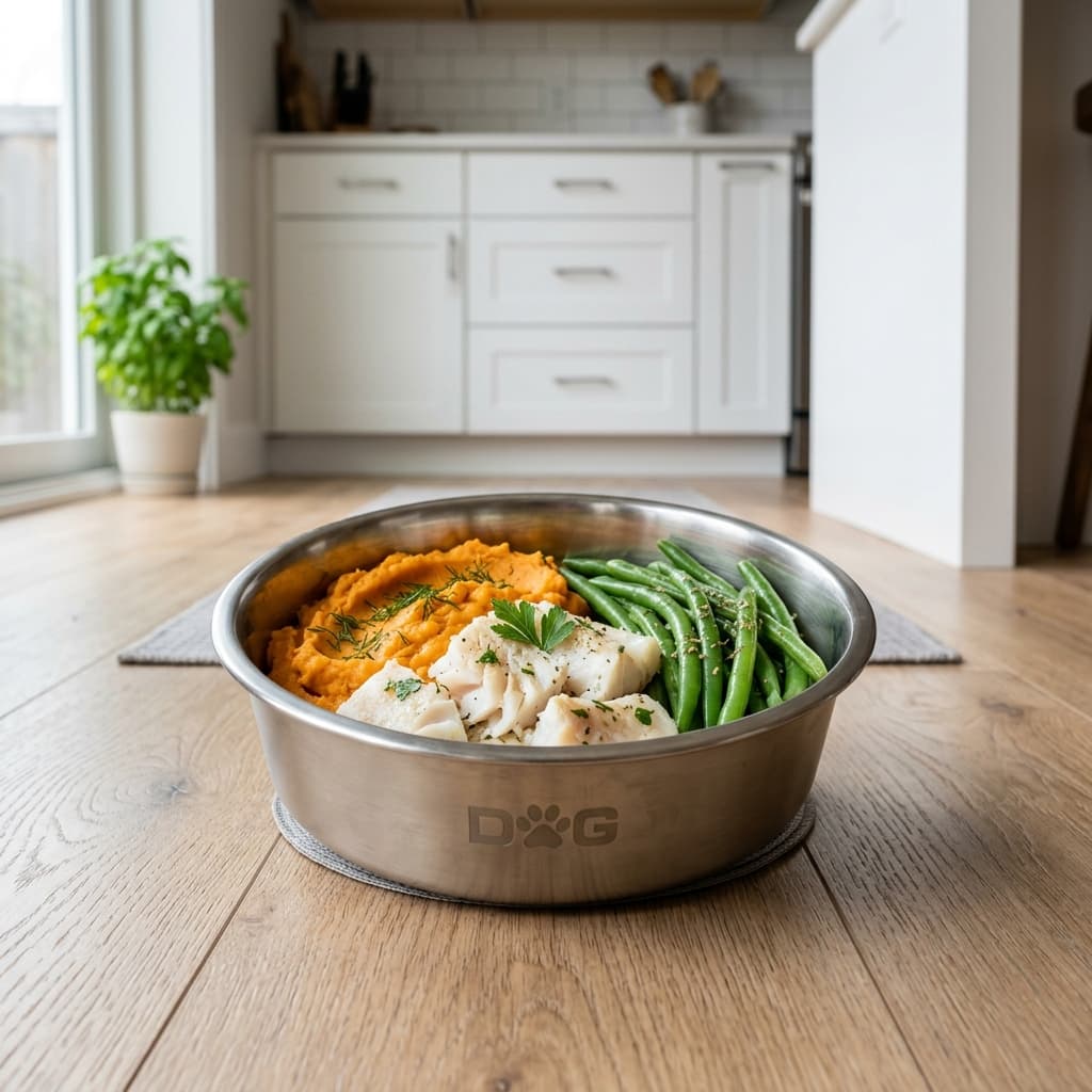 Fish & Sweet Potato Sunday Roast