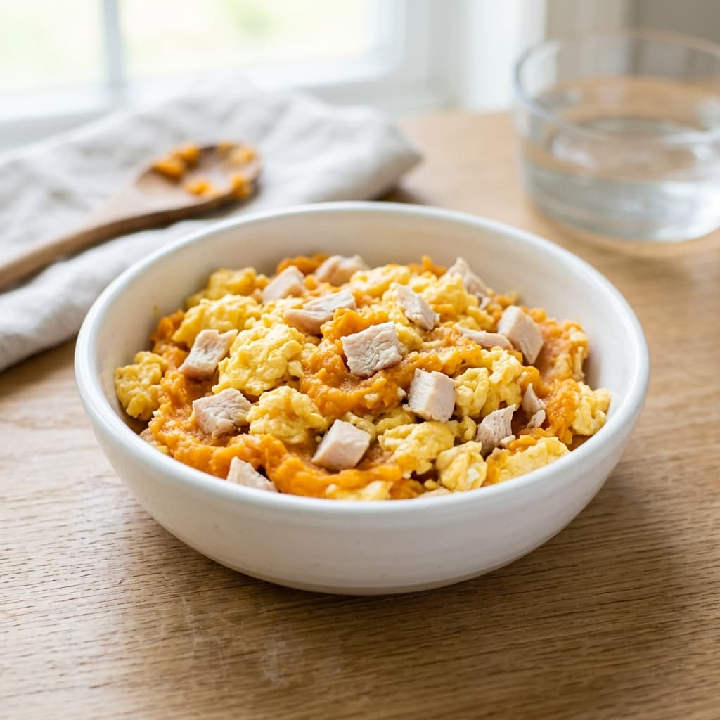 Sweet Potato & Egg Scramble
