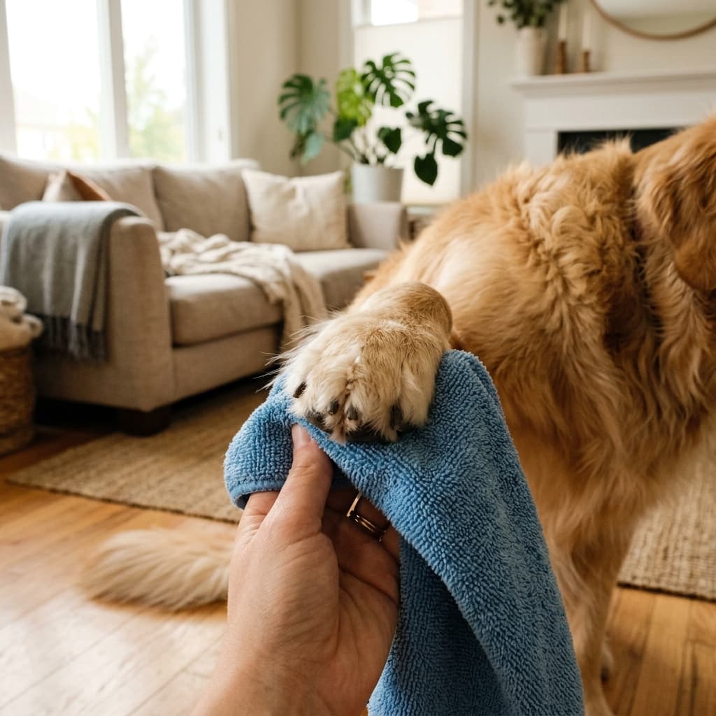 The Fungal Paw Battle: Keeping Shiro's Paws Dry