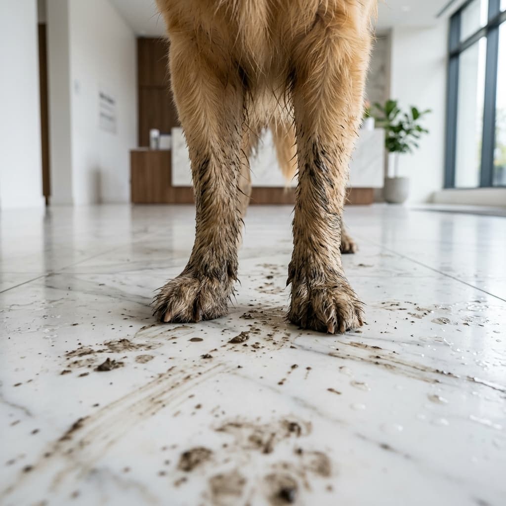 The Muddy Paw Incident