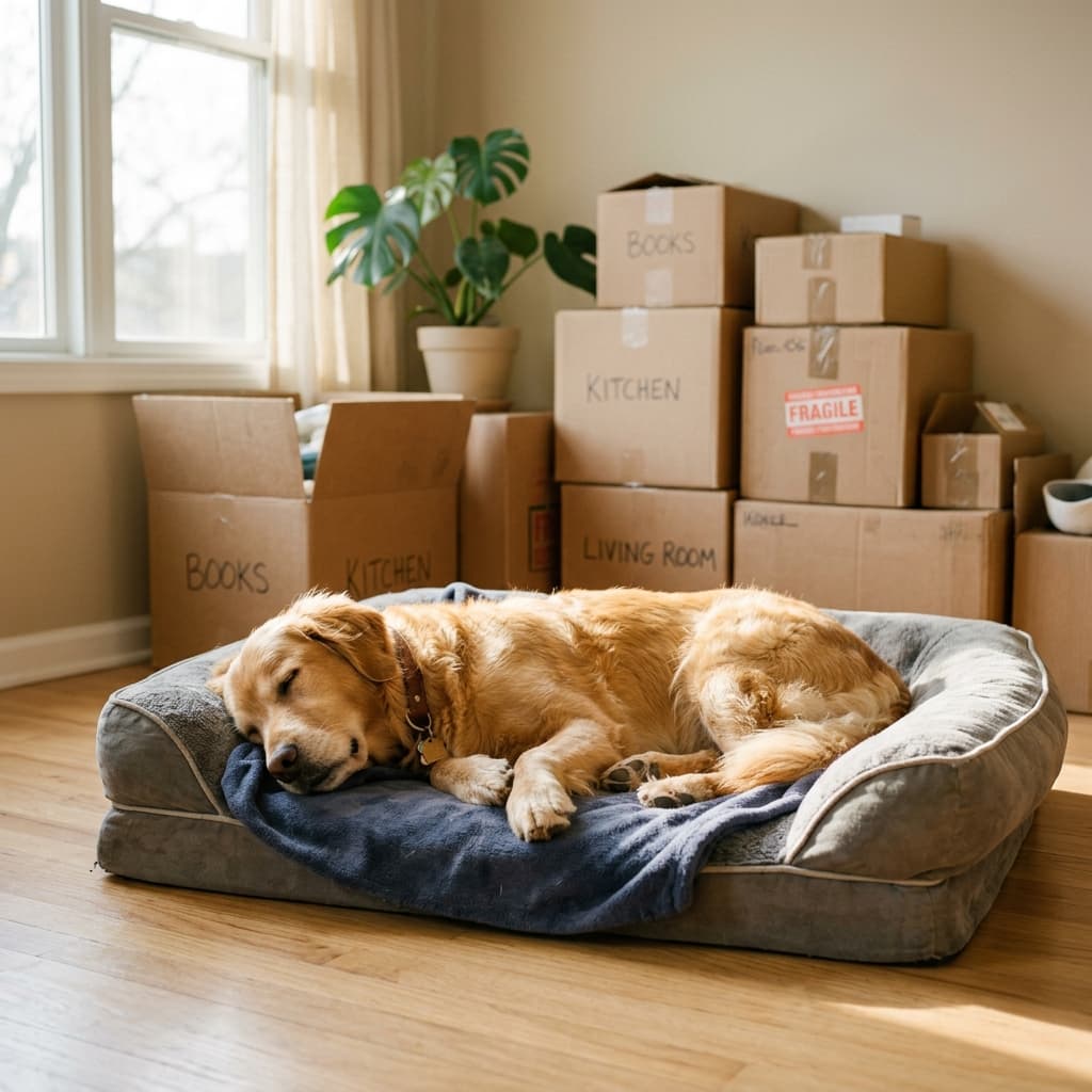 Shifting Shiro: Finding a Fav Spot in the New Flat