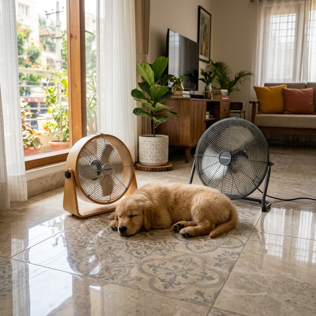 Shiro's First Summer: Lessons from a Hot Puppy