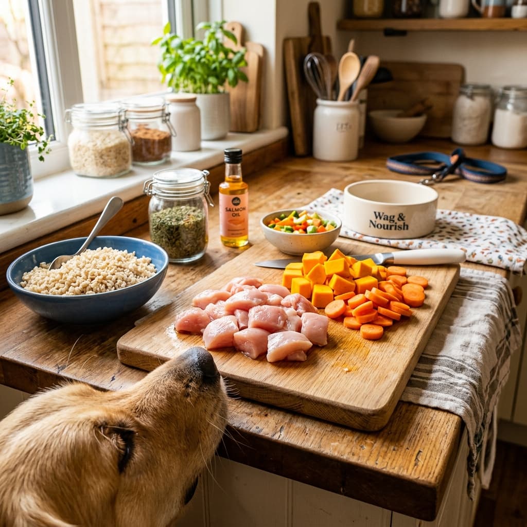 Practical dog guide: Balanced Homemade Dog Meals: Veg & Non-Veg Recipes