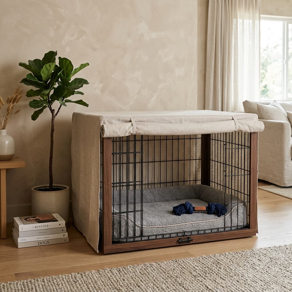 Practical dog guide: Best Dog Crate Accessories for Comfort and Safety