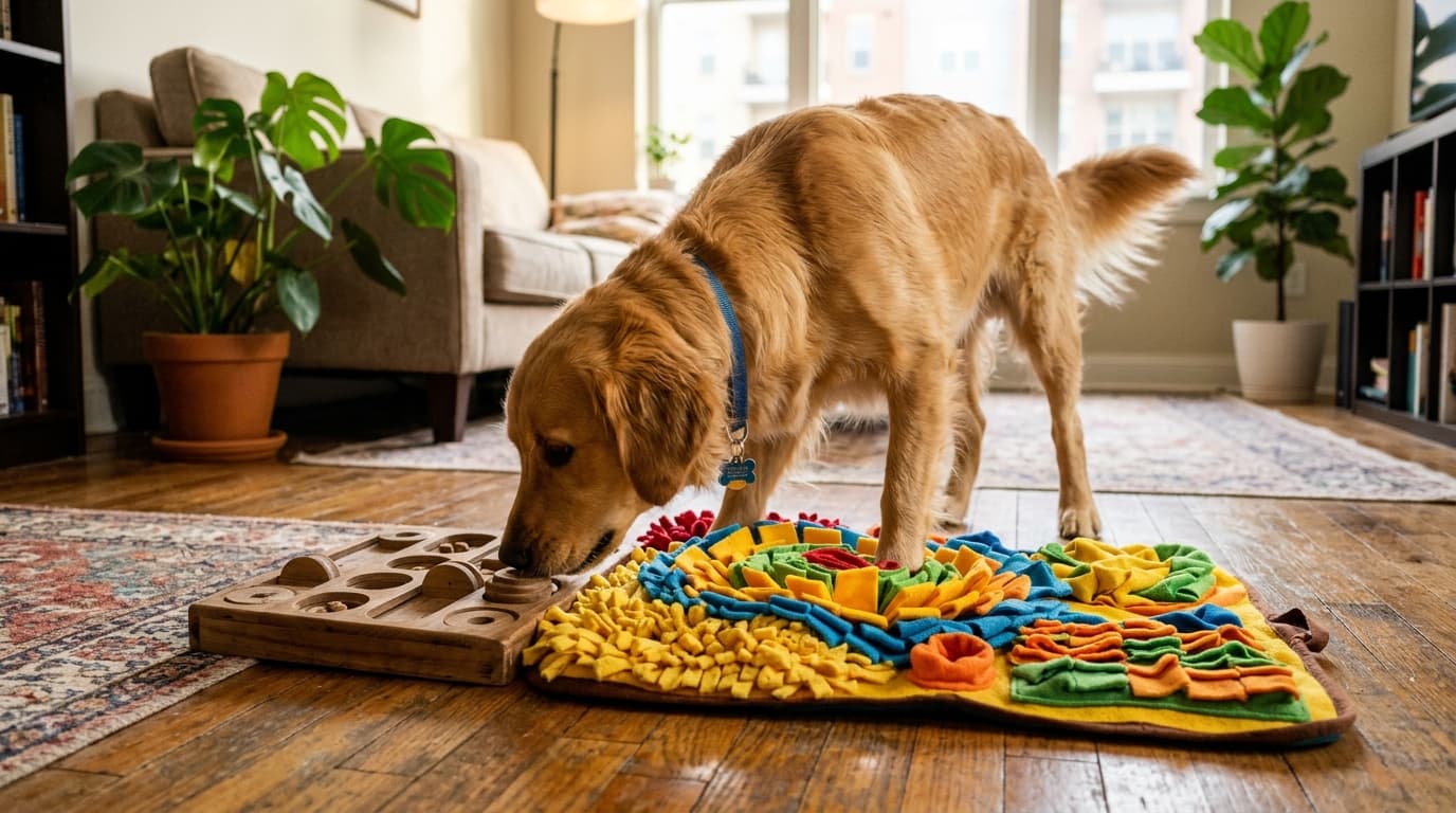 Indoor Sniffari & Mental Enrichment Games: Keeping High-Energy Dogs Calm During Hazardous AQI Days