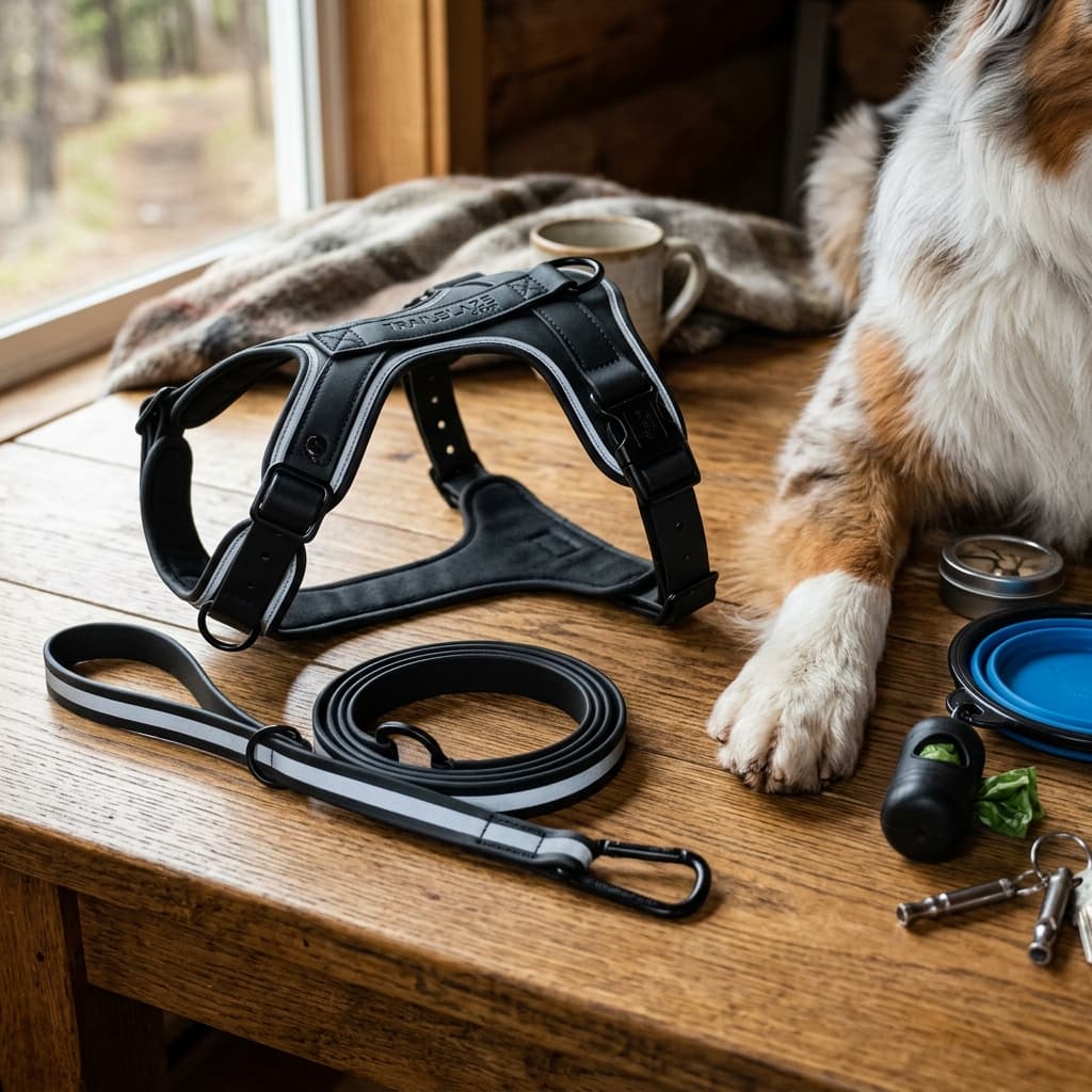 Practical dog guide: Reflective Waterproof Biothane Dog Harnesses: Stink-Proof Gear for Murky Monsoon Walks
