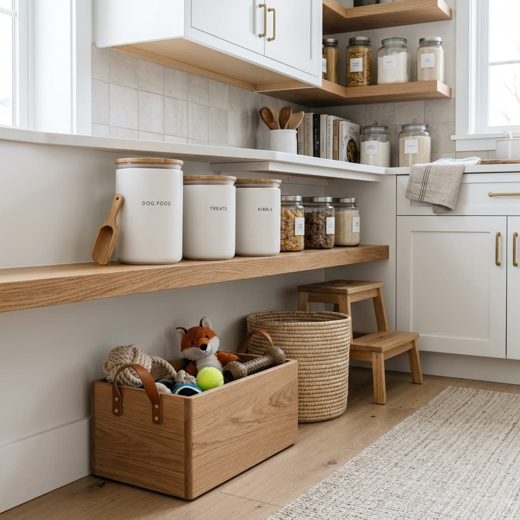 Best Storage Solutions for Dog Food, Toys, and Supplies