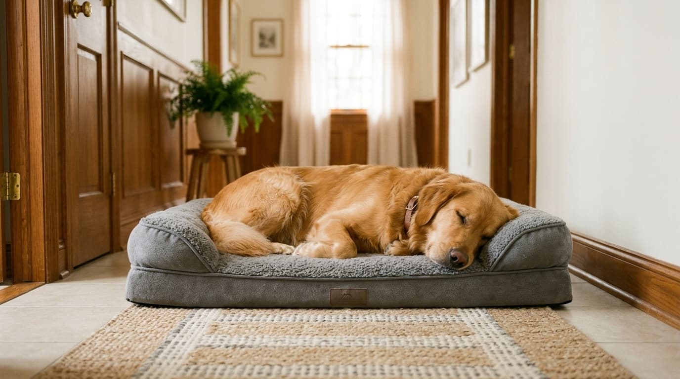 Self-Warming Thermal Pads & Hallway Grip Runners: Protecting Stiff Senior & Dysplastic Hips from Autumn Tile Chill